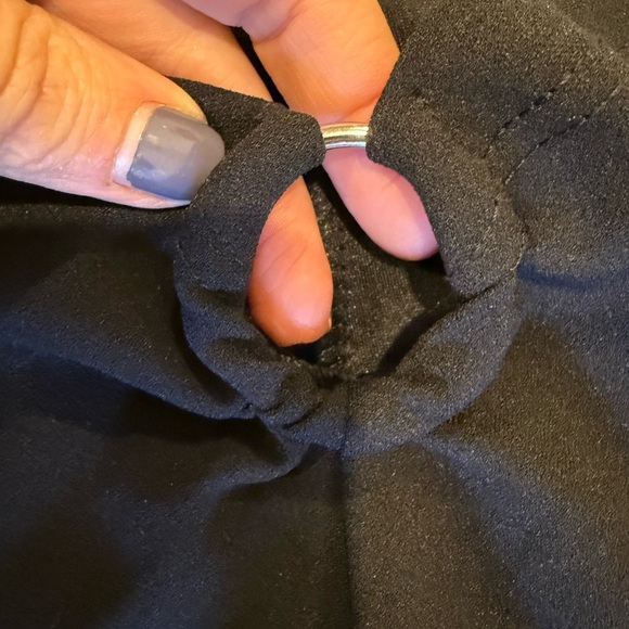 Susamusa London Silver O-Ring black sexy Trouser pants size UK  6 or US XS - Picture 4 of 8